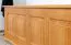 Sitzbank mit Stauraum Kiefer massiv Vollholz Erlefarben 179 – Abmessungen: 50 x 154 x 46 cm (H x B x T)