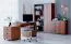 Regal Mojokerto 14, Farbe: Walnuss / Schwarz - Abmessungen: 194 x 70 x 39 cm (H x B x T)