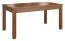 Ausziehbarer Küchentisch 130x80 cm teilmassiv, Ausziehbar auf 218 cm, Farbe: Walnuss Abbildung