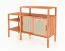 Regal Wellsford 37 Kernbuche massiv geölt - Abmessungen: 86 x 120 x 46 cm (H x B x T)