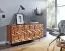 Kommode / Sideboard, Farbe: Sheesham, teilmassiv - Abmessungen: 72 x 144 x 47 cm (H x B x T)