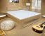 Buche Massivholz Bettgestell 160 x 200 cm Natur