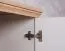 Schuhschrank Cuenca 10, Farbe: Eiche / Weiß - Abmessungen: 99 x 80 x 39 cm (H x B x T)
