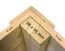Gartenhaus / Gerätehaus 1,91 x 2,02 Meter (inkl. Dach) | aus Holz | aus vorgefertigten Elementen| unbehandelt | mit Satteldach Abbildung