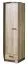 Dielenschrank, Farbe: Braun 193x50x58 cm Abbildung