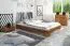 Doppelbett Tasman 02 Wildeiche massiv geölt - Liegefläche: 200 x 200 cm (B x L)
