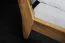 Doppelbett Otago 01 Wildeiche massiv geölt - Liegefläche: 160 x 200 cm (B x L)