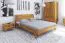 Doppelbett Otago 02 Wildeiche massiv geölt - Liegefläche: 180 x 200 cm (B x L)