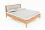 Doppelbett Wellsford 03 Wildeiche massiv geölt - Liegefläche: 180 x 200 cm (B x L)