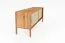 TV-Unterschrank Wellsford 11 Wildeiche massiv geölt - Abmessungen: 64 x 142 x 46 cm (H x B x T)
