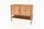 Kommode Wellsford 15 Wildeiche massiv geölt - Abmessungen: 84 x 97 x 46 cm (H x B x T)