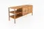 Kommode Wellsford 19 Wildeiche massiv geölt - Abmessungen: 64 x 142 x 46 cm (H x B x T)