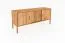 Kommode Wellsford 20 Wildeiche massiv geölt - Abmessungen: 64 x 142 x 46 cm (H x B x T)