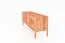 Kommode Wellsford 22 Kernbuche massiv geölt - Abmessungen: 64 x 142 x 46 cm (H x B x T)