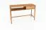 Schminktisch / Schreibtisch Wellsford 49 Wildeiche massiv geölt - Abmessungen: 80 x 120 x 46 cm (H x B x T)