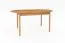 Esstisch ausziehbar Wellsford 55 Wildeiche massiv geölt - Abmessungen: 160-200 x 90 cm (B x T)