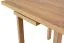 Eichenfarbener Esszimmertisch DEIMONDS, Ausziehbar, platzsparend, Abmessung 80 x 80/110 cm (B x T), Tischplattenhöhe von 32 mm, robuste Holzfüße