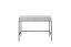 Eleganter Schreibtisch Worthing 62, Farbe: Grau / Schwarz / Gold - Abmessungen: 78 x 104 x 50 cm (H x B x T)