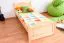 Kinderbett / Jugendbett Kiefer massiv Vollholz natur 82, inkl. Lattenrost - 80 x 200 cm (B x L)