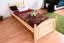 Kinderbett / Jugendbett Kiefer massiv Vollholz natur 82, inkl. Lattenrost - 80 x 200 cm (B x L)