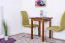 Tisch Kiefer massiv Vollholz Eichefarben Rusikal Junco 233A (eckig) - 60 x 60 cm (B x T)