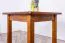 Tisch Kiefer massiv Vollholz Eichefarben Rusikal Junco 233A (eckig) - 60 x 60 cm (B x T)