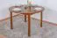 Tisch Kiefer massiv Vollholz Eichefarben Rustikal Junco 235B (rund) - Durchmesser: 120 cm
