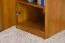 Schreibtisch Kiefer massiv Vollholz Eichefarben Rustikal Pipilo 19 - Abmessungen: 78 x 182 x 54 cm (H x B x T)