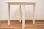 Tisch Kiefer massiv Vollholz weiß Junco 233B (eckig) - 75 x 75 cm (B x T)