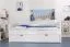 Bett weiß 90x200