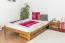 Massivholz Bettgestell Kiefer 140 x 200 cm Eiche