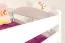 Etagenbett / Stockbett "Easy Premium Line" K17/n, Buche Vollholz massiv Weiß, Liegefläche: 90 x 200 cm (B x L), teilbar