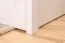 Etagenbett für Erwachsene "Easy Premium Line" K19/n inkl. 2 Schubladen und 2 Abdeckblenden, Kopf- und Fußteil mit Löchern, Buche Vollholz massiv Weiß - 90 x 200 cm (B x L), teilbar