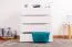 Jugendzimmer - Kommode Alard 05, Farbe: Weiß - Abmessungen: 94 x 80 x 40 cm (H x B x T)