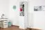 Jugendzimmer - Regal Alard 03, Farbe: Weiß - Abmessungen: 195 x 45 x 40 cm (H x B x T)