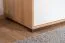 Drehtürenschrank / Kleiderschrank 19, Farbe: Buche / Weiß - 236 x 126 x 56 cm (H x B x T)
