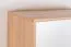 Drehtürenschrank / Kleiderschrank 19, Farbe: Buche / Weiß - 236 x 126 x 56 cm (H x B x T)