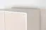 Drehtürenschrank / Kleiderschrank 13, Farbe: Weiß / Creme - Abmessungen: 198 x 84 x 56 cm (H x B x T)
