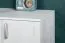 Kommode Camprodon 16, Farbe: Eiche Weiß - 80 x 150 x 40 cm (H x B x T)