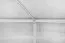 Gewächshaus Endivie XL4, HKP 6 mm, Grundfläche: 4,40 m² - Abmessungen: 150 x 290 cm (L x B)