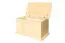 Truhe Kiefer massiv Vollholz natur 181 – Abmessung 87 x 50 x 46 cm