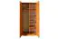 Schlafzimmer - Kleiderschrank, Farbe: Erle - Abmessungen: 180 x 80 x 50 cm (H x B x T)
