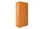 Schlafzimmer - Kleiderschrank, Farbe: Erle - Abmessungen: 180 x 80 x 50 cm (H x B x T)
