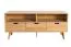 TV-Unterschrank Eiche massiv natur Aurornis 58 - Abmessungen: 64 x 142 x 40 cm (H x B x T)