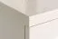 Kommode Garim 3, Farbe: Beige Hochglanz - 85 x 150 x 45 cm (H x B x T)