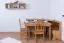 Tisch Kiefer massiv Vollholz Erlefarben Junco 228C - 120 x 70 cm (B x T)