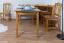 Tisch Kiefer massiv Vollholz Erlefarben Junco 228C - 120 x 70 cm (B x T)