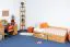Regal / Eckregal Kiefer massiv Vollholz Erlefarben Junco 59 - Abmessungen: 200 x 42 x 30 cm (H xB x T)