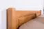 Doppelbett / Gästebett Kiefer massiv Vollholz Erlefarben 77C, inkl. Lattenrost - 180 x 200 cm (B x L)