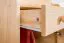 Garderobe Kiefer massiv Vollholz natur 28A - 200 x 125 x 41 cm (H x B x T)